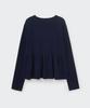 Koseumoseu Flare Cashmere Knit (Deep Navy)