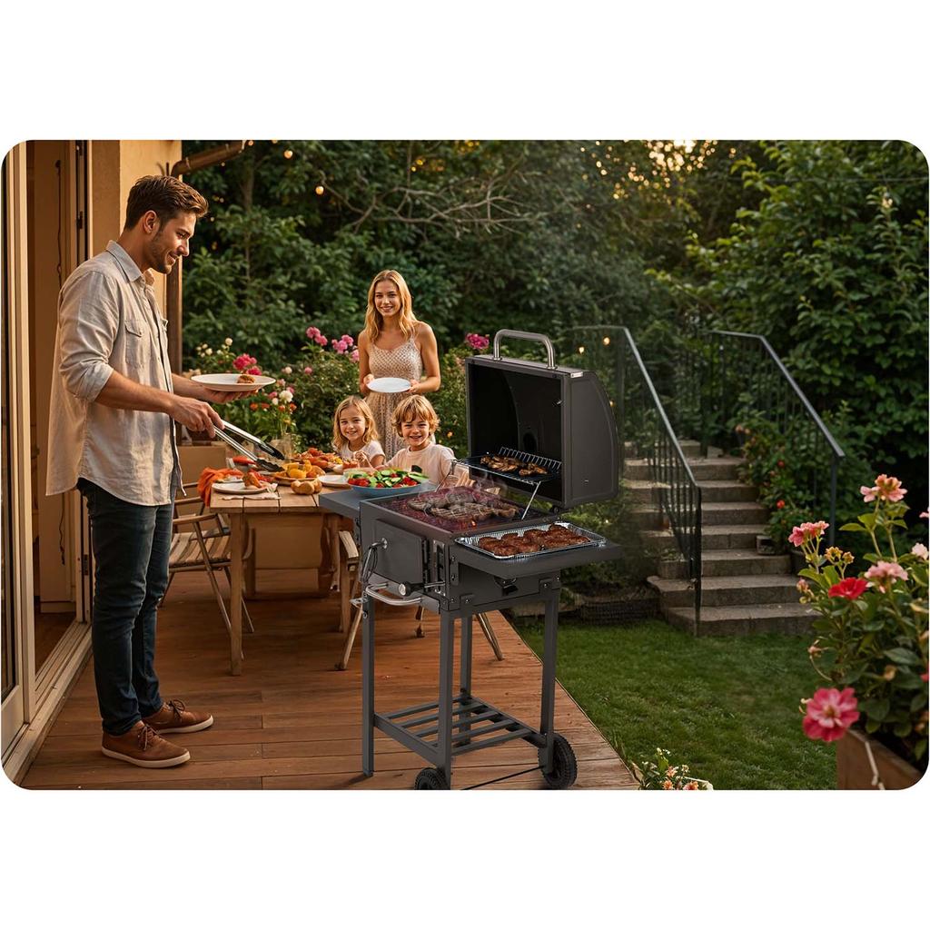 Grill Węglowy Berdsen Bd-892