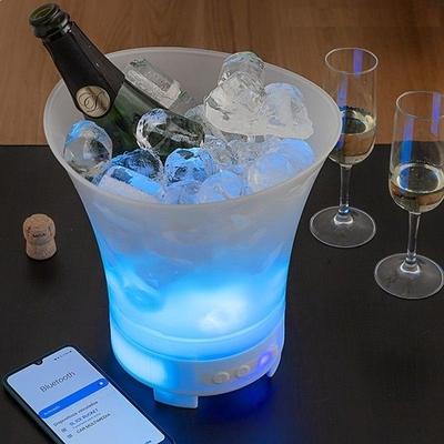 3-in-1-Eiskübel-Bluetooth-Lautsprecher und LED-Licht