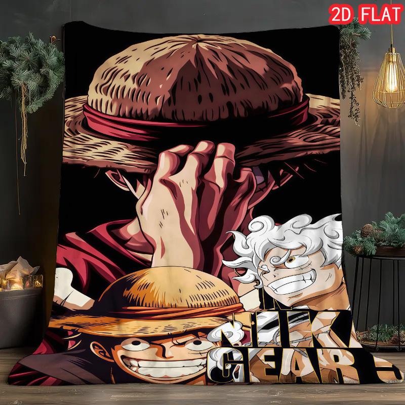 One Piece Bed Flannel Blanket Warm Soft Comfortable for Bedroom Dorm Guest Room and Home Use THW