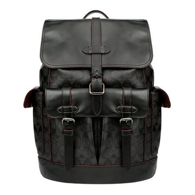 Hudson Backpack Рюкзак зі шкірозамінника Регулярний Чоловічий Чорний