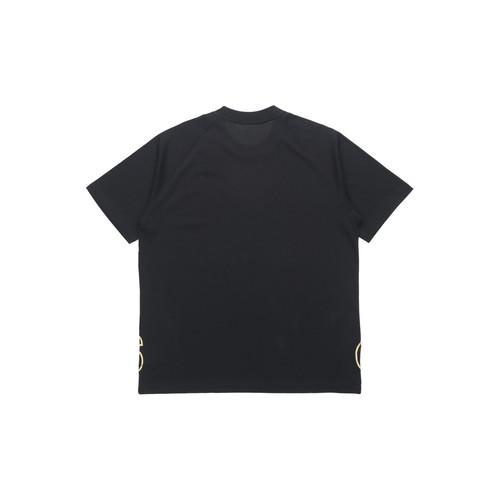 adidas Crew Neck American Retro Casual Short-Sleeve T-Shirt for Men, Black