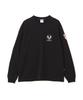 AVIREX EMB FLYING TIGER L/S T-SHIRT Black