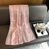 Women S Solid Color Bronzing Thin Versatile Fashion Neck Scarf For All Seasons