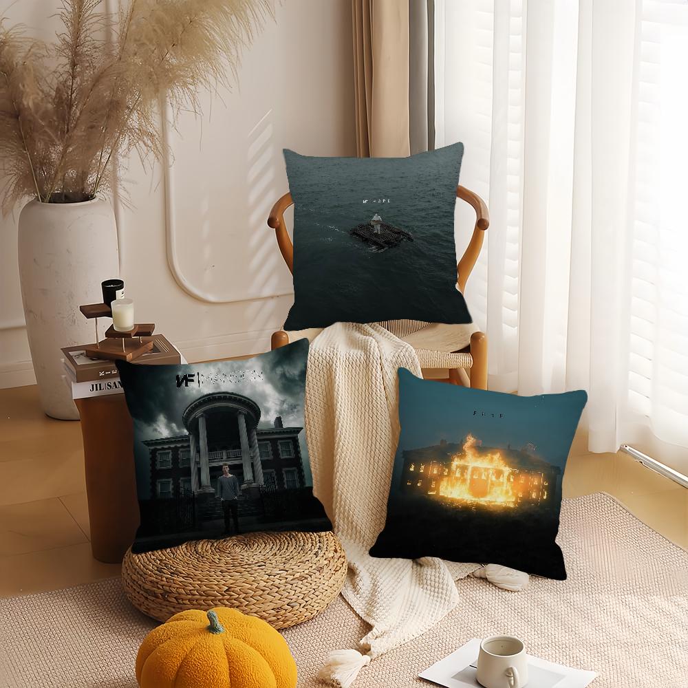 Singer NF Fear Pillow Case Suitable For Bedrooms Living Rooms Cars Home Decoration
