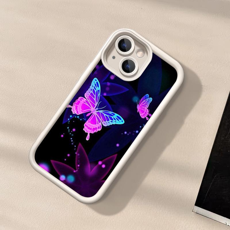 Color Butterfly Creative Application iPhone17PorMax Phone Case 17 Apple 16 Frosted 15/14 Factory 13