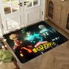 My Hero Academy Bakugou Katsuki American Floor Mat Soft Thickened Non-Slip Bedroom Living Room Door Mat Home Flannel Rugs