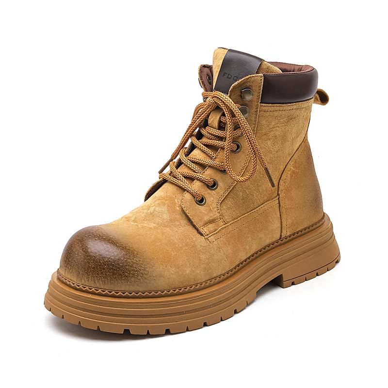 

Осень Зима Новые Классические Короткие Ботинки Женские Противоскользящие Прочные Удобные Парные Ботинки Ботинки с Высоким Голенищем Универсальные для Ежедневного Использования 45 жёлтый