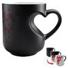 Color Changing Funny Mug Magics Coffee Tea Heat Changing Sensitive Cup Design Drinkware Ceramic Mug Valentine Love Gift Idea