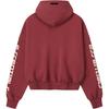 Fear of God Essentials Cropped Relaxed Hoodie 'Crimson' Men's 192HO256901F