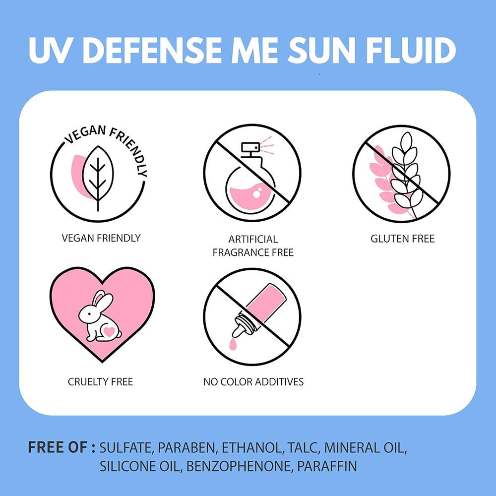 Make P:REM UV Defense Me Daily Sun Fluid 150ml (SPF50 +)