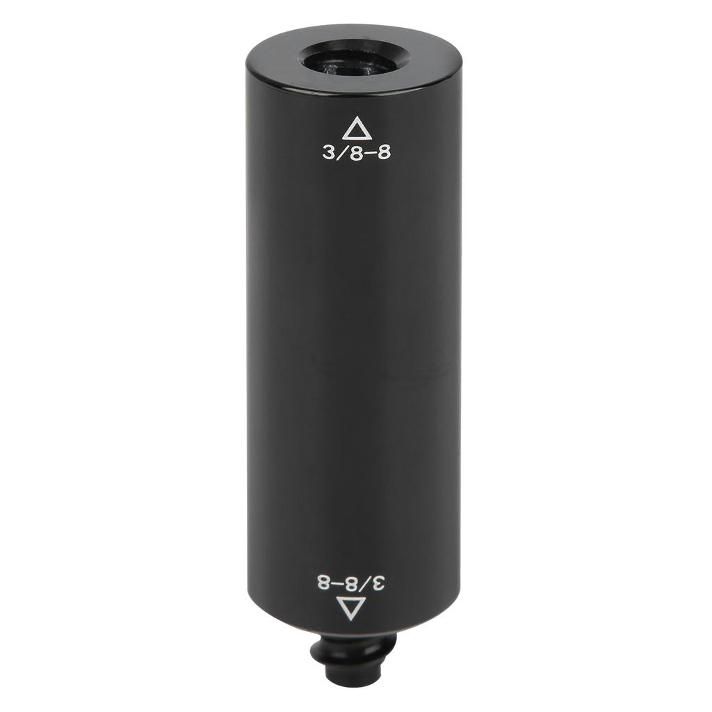 Pool Extension Cue 2oz Billiard Middle Shaft Aluminium Extender Adapter for Sports Supply 3/8?8