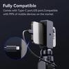 1080P HD Car Inspection Industrial Endoscope Type-C 360° Bi-directional Rotating Joint IP64 Waterproof Camera with 8 LEDs IOS Android Universal