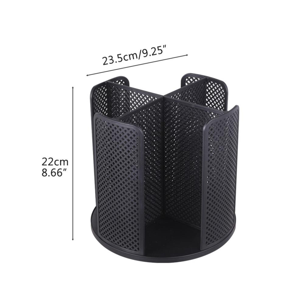 360 Rotating Paper Cup Dispenser 4 Compartment Rotating Cup Holder Desktop Cup Rack For Office