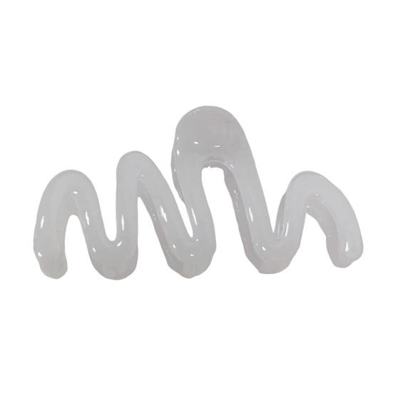 

Hair Claw Macaron Color Series Large Gripping Hair Claw Wave Shape Glossy Back Head Shark Hair Claw Hair Accessories