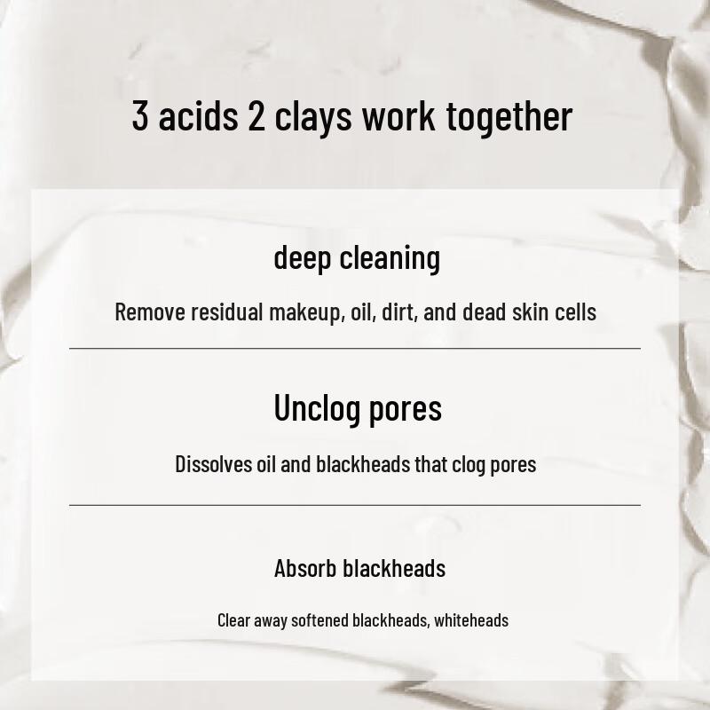 John Jeff Multi-Säure Tiefenreinigende Tonmaske