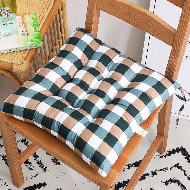 "Multi-color Comfort Cushions: Thick Soft Chair Pads for Home & Office"