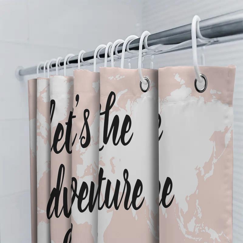 Colorful Butterfly Shower Curtain Waterproof Fabric Decorative Bath Rug For Home Decoration Multicolored Design Bathroom Accesso
