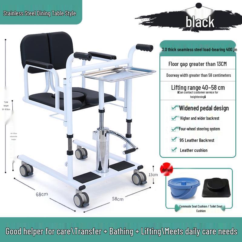 Home Use Hydraulic Lift for Elderly and Bedridden Patient Transfer