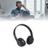 Bluetooth sluchátka Bezdrátová stereo Vložení karty Skládací Náhlavní sluchátka pro hraní Černá