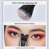 Double-Ended U-Shaped Nose Shadow & Highlighter Brush – Portable Makeup Tool for Foundation & Concealer