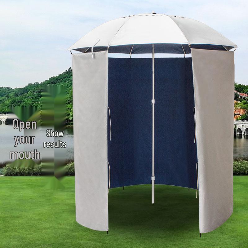 Universal Outdoor Fishing Parasol: Large Rainproof & Sun-Protective Umbrella Tent