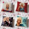 Singer R-RuPaul Cushion Cover Premium Comfort Reversible Pillow Cove -Two In One Design for Any Room & Car Interior