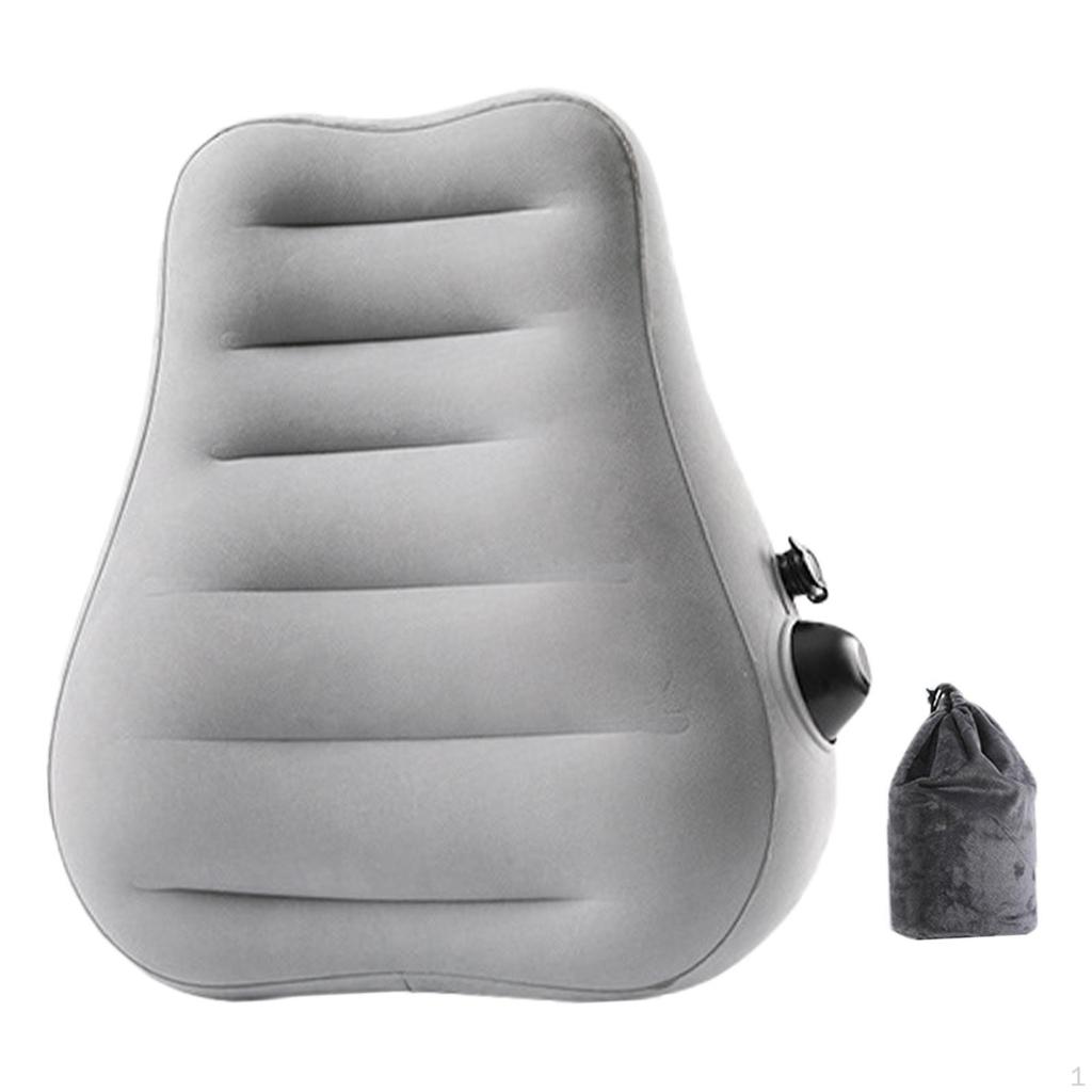 Inflatable Lumbar Pillow Wedge for Travel,Soft,Travel Pillow,for
