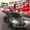 1:64 Drift Car Remote Control Toy Car 2.4GHz 4WD Luminous Front and Rear Headlights Tyre and Roadblock Tools Remote Control with Electronic Locator