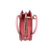 New MICHAEL KORS Mercer Leather Handbag, Shoulder Bag Small Women's Dark Red Watermelon Red 35S1GM9M2T-FLAME-MULTI