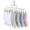 Windfester Kleiderbügel 20 Klammern Sockenbügel Edelstahl Trockenständer für Socken Unterwäsche Babykleidung Windeln Handtücher