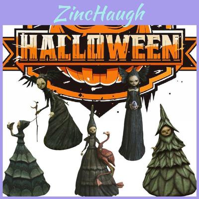 Enchanting Resin Witch Garden Figurine For Halloween Home Decor And Gift Giving