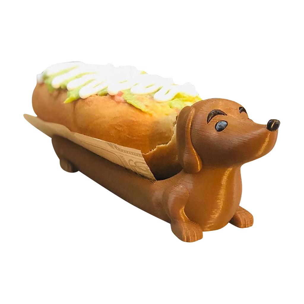 Sausage Dog Tray. Fun Hot Dog Sushi Tray. Candy Plate. Sausage Dog Meal Plate. Cute Shape Sandwich Dog Meal Plate For Home Decoration