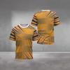 Fashion 3D Printing Fitness T-shirt Men's Outdoor Running Badminton Sports Men's T-shirt Casual Loose Top