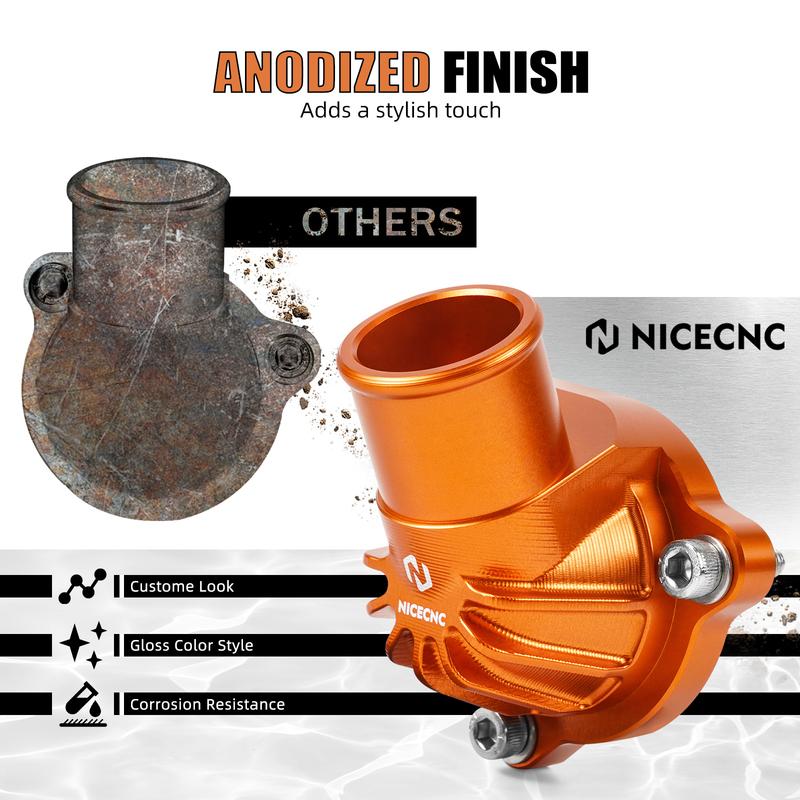 For KTM 790 Duke 890 Duke/R Thermo Housing Water Connection for KTM 890 Adventure/R 790 ADV 2018-2025 Replace 63535019000