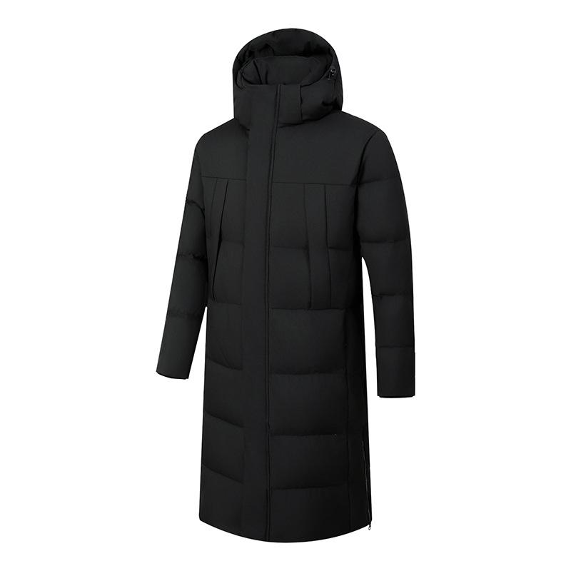 Unisex Mid-Length Down Jacket for All Ages - Ideal for Winter Sports & Activities