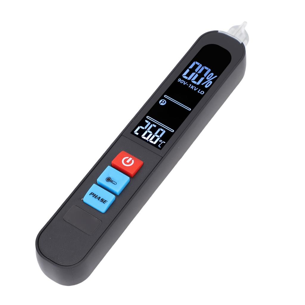 Phase Sequence Meter AC Voltage Tester with 3 Phase Rotation Indicator and Signal Percentage 6 Range High Low