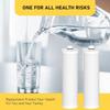 2pack Water Filter Replacement Cartridges Cartridge PP Cotton Filter Water Filter System For Cleaner Tasting Water
