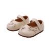 Spring 2026 Baby Girls Bow Pre-Walking Princess Shoes - Soft Sole & Versatile Design