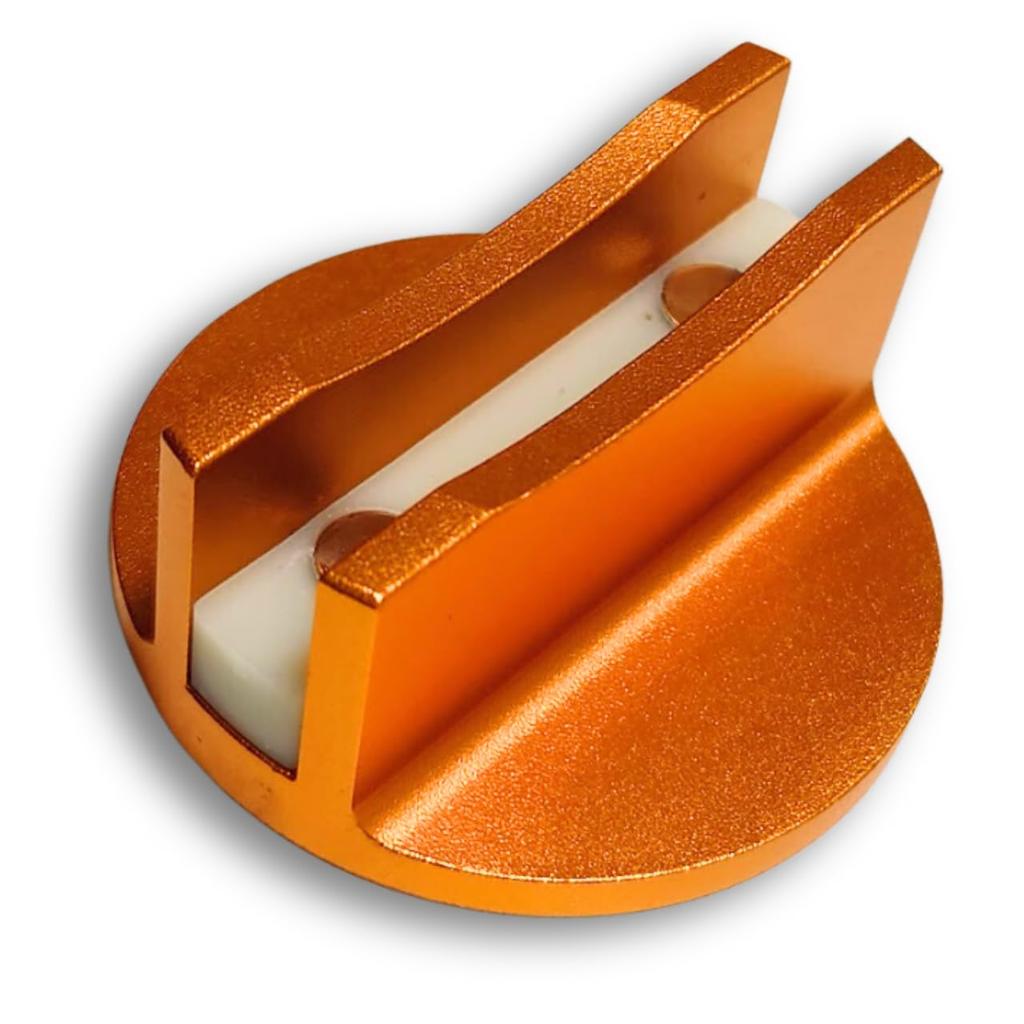 UME-STAR Jack Up Adapter Jack Pad Jack Adapter Jack Up Adapter Magnetic Pad Attachment Pad (Orange 1 Piece)