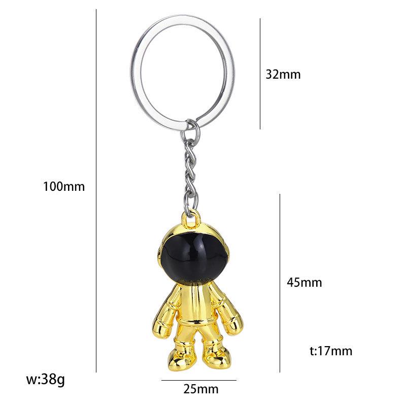 Custom Space Rabbit Astronaut Keychain Pendant