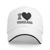 I Love Thailand Baseball Caps Snapback Baseball Hats Breathable Casual Casquette Outdoor Unisex