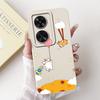 Für Huawei nova 12 SE 2024 Hülle BNE-LX1 Stoßfeste Abdeckung Niedlicher Astronauten-Cartoon Mattes Funda auf Huawei Nova12 SE Quadratischer Schutz