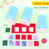 3D Embossed Stamp Frame Maker for DIY Journals - Square Punch Tool