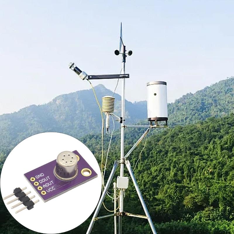 Fast Responses Low Power Air Quality Sensors Module With Analogs Output For Intelligent Home Systems