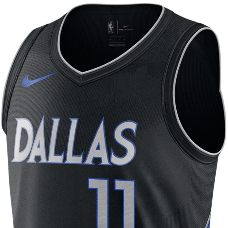 Nike NBA City Edition Player Version Dallas Mavericks Kyrie Irving No. 11 Sleeveless Pullover Comfortable Fitting Basketball Jersey HM6095-010