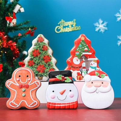 Lebkuchenmann Weihnachtsgeschenk- & Keksaufbewahrungsbox: Hochzeits- & Feiertags-Süßigkeitenverpackung