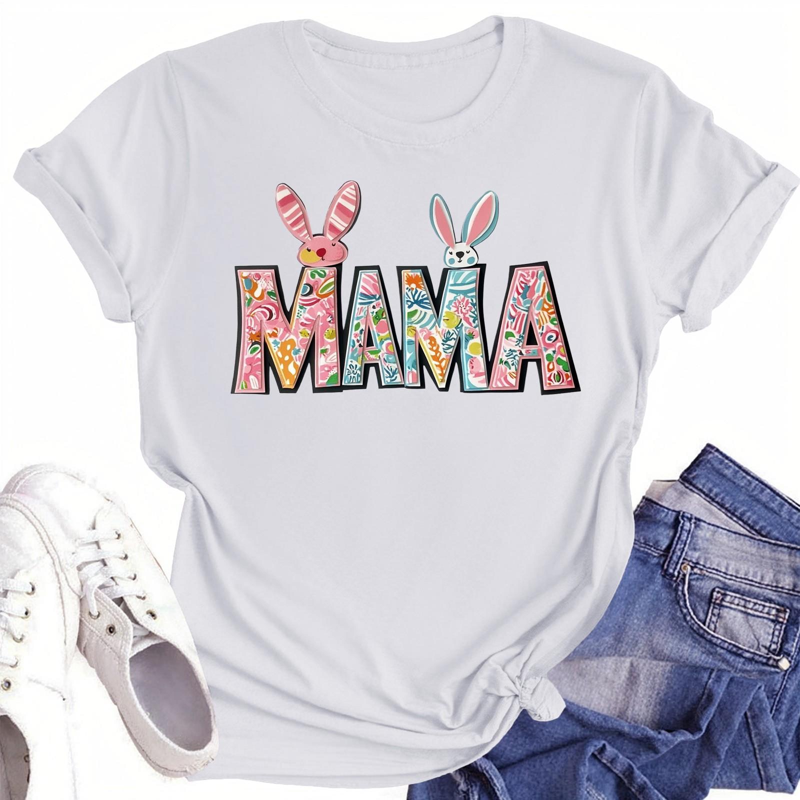 

Жіноча повсякденна футболка з круглим вирізом і короткими рукавами XL білий