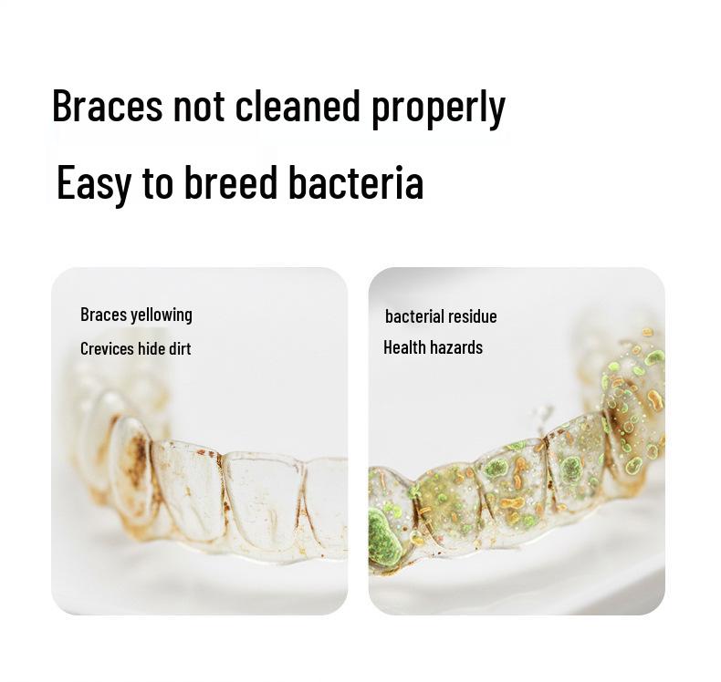 Dopamine Aligner Case: Leak-proof, Portable Denture and Children's Food-Grade Storage Cleaner