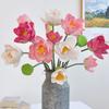 Long Stem Landscape Artificial Flower EVA Fake Lotus Seedpod Simulated Lotus  Garden Supplies